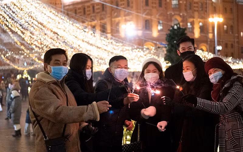 Người Việt Nam ở LB Nga đón năm mới 2021.