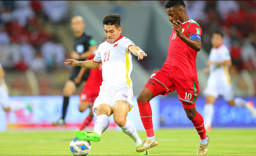 Tiến Linh mang về bàn mở tỷ số cho đội tuyển Việt Nam.