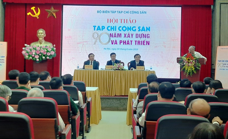 Hội thảo “Tạp chí Cộng sản: 90 năm xây dựng và phát triển”.