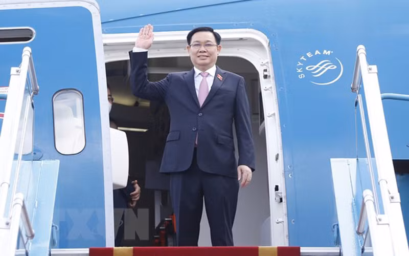 Chủ tịch Quốc hội Vương Đình Huệ (Ảnh minh họa: Doãn Tấn/TTXVN)