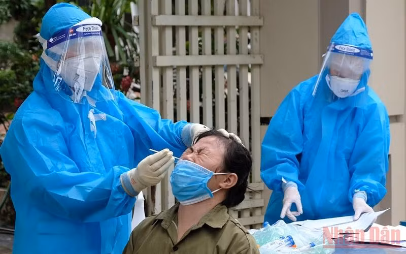 Mê Linh thần tốc truy vết ổ dịch Tiến Thắng