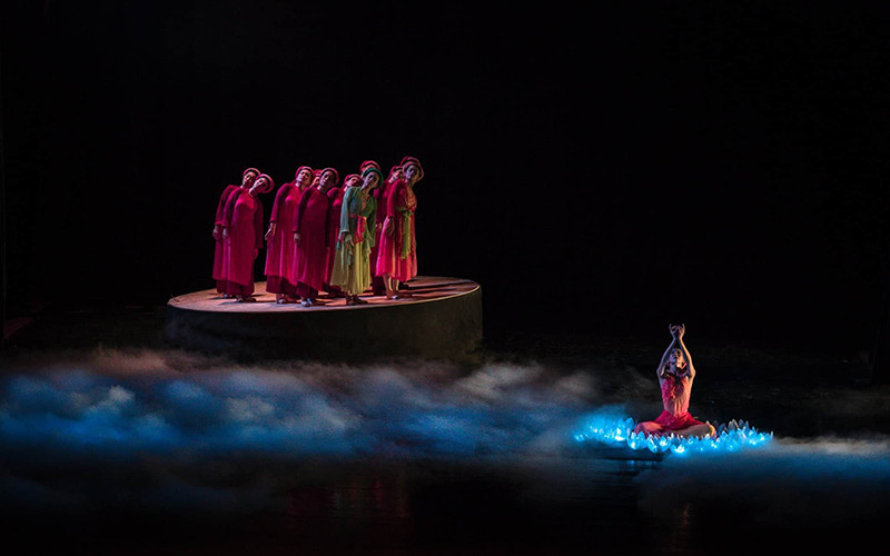 Cảnh trong vở ballet Kiều.