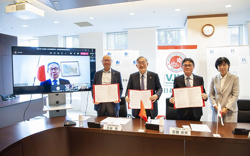Hợp tác về đào tạo nguồn nhân lực giữa Việt Nam và Nhật Bản. 