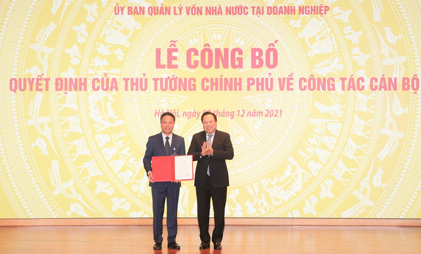 Ông Tô Dũng Thái nhận quyết định bổ nhiệm giữ chức vụ Chủ tịch Hội đồng thành viên Tập đoàn VNPT.
