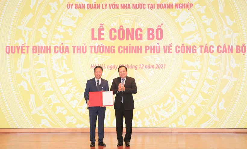 Ông Tô Dũng Thái nhận quyết định bổ nhiệm giữ chức vụ Chủ tịch Hội đồng thành viên Tập đoàn VNPT.