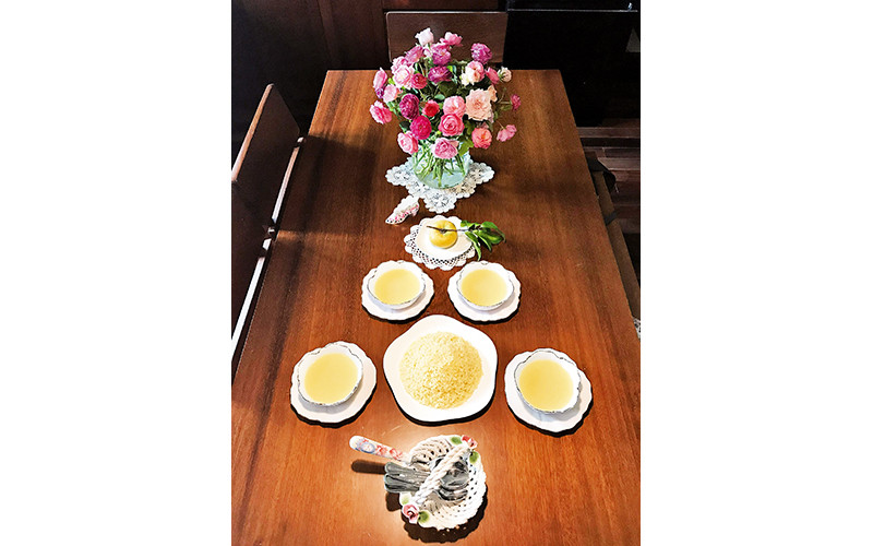 Dấu vết thảo thơm còn ở đó