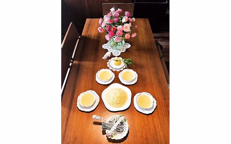 Dấu vết thảo thơm còn ở đó