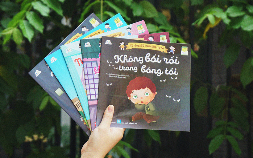 Bộ sách "Kỹ năng xử lý tình huống cho các bé".