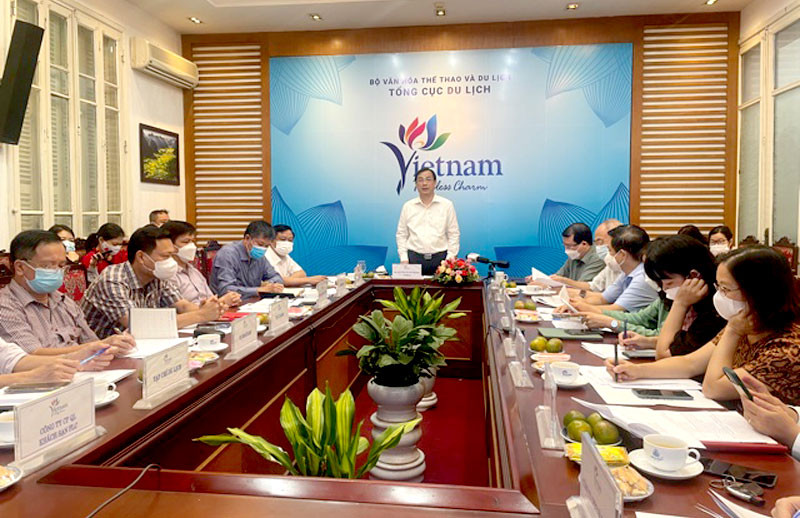 Hội nghị tại điểm cầu Hà Nội.