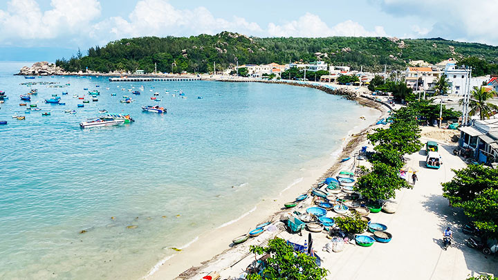 Một góc Cù Lao Xanh.