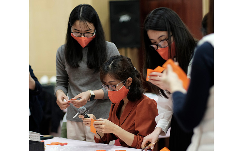 Học viên tham gia chương trình (Ảnh: UNWomen tại Việt Nam).