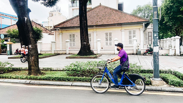 Thí điểm xe đạp công cộng