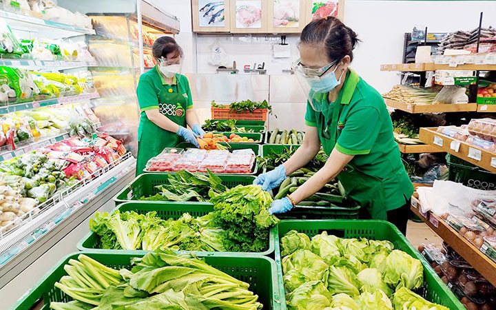Siêu thị tại TP Hồ Chí Minh sẵn sàng mở cửa đón khách trở lại.