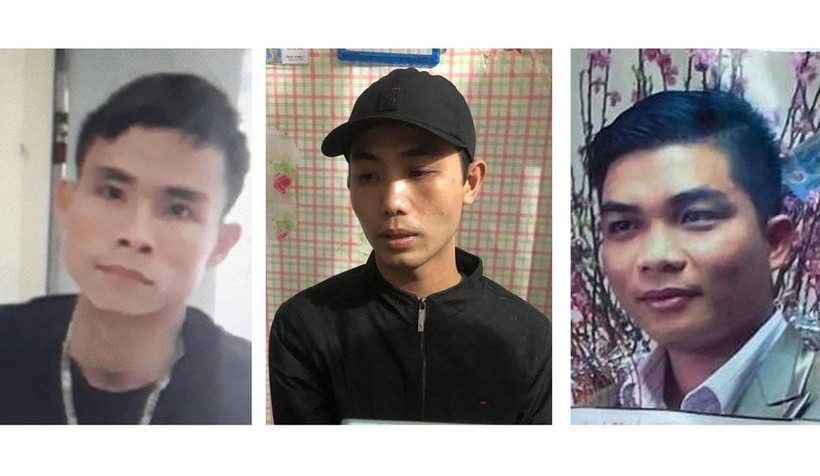 Các đối tượng thực hiện vụ cướp.