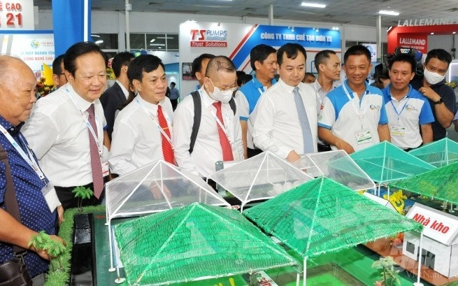 Hội chợ triển lãm VietShrimp 2021 diễn ra trong ba ngày, từ ngày 14 đến 16-4-2021.