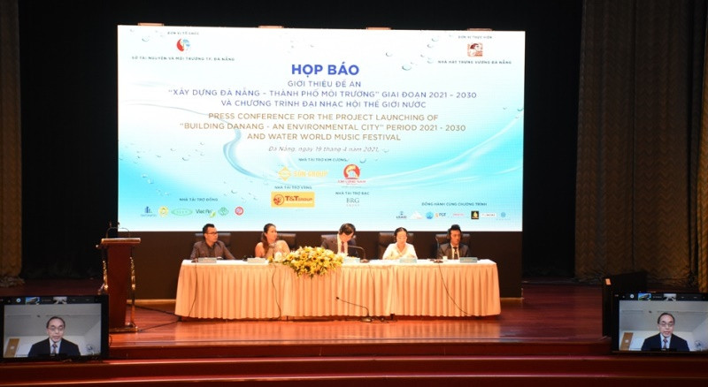 Sáng 19-4, Đà Nẵng họp báo về Đề án “Xây dựng Đà Nẵng - Thành phố môi trường”. 