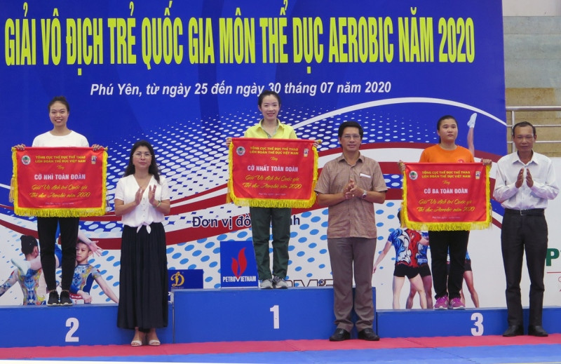 Bế mạc giải vô địch trẻ quốc gia môn thể dục Aerobic