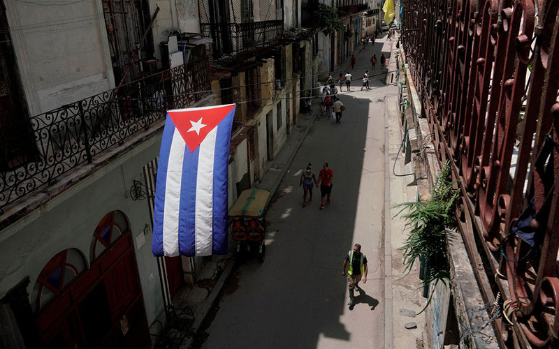 Một góc phố tại thủ đô La Hahana, tháng 5/2020. (Ảnh: Reuters)