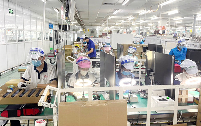 Lao động sản xuất 3 tại chỗ ở TP Hồ Chí Minh (Ảnh minh họa: Quý Hiền).