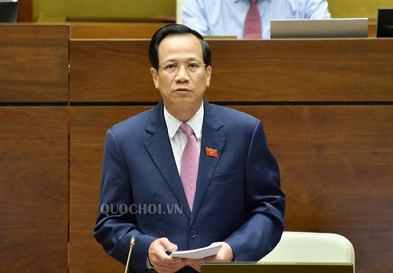 Bộ trưởng Lao động, Thương binh và Xã hội Đào Ngọc Dung. Ảnh: Quochoi.vn