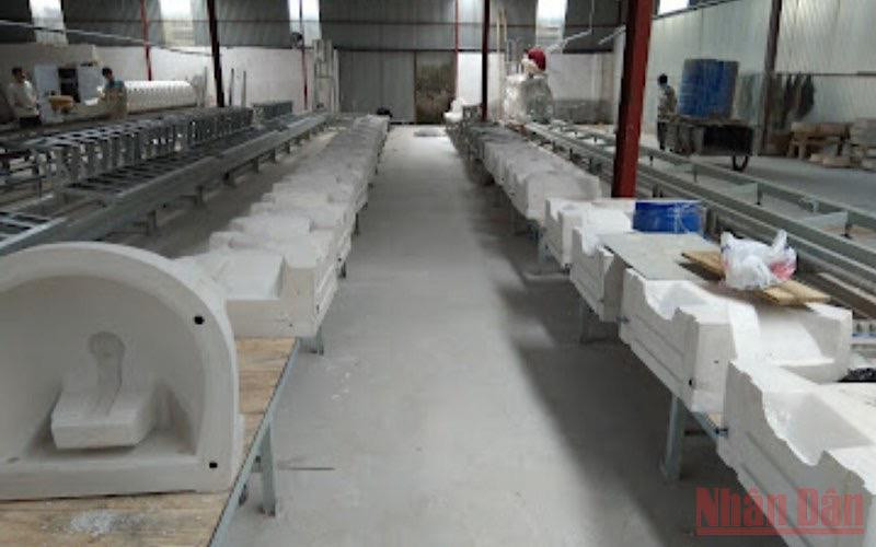 Công ty TNHH Gốm sứ Thành Đô, Khu công nghiệp Tiền Hải (tỉnh Thái Bình) buộc phải dừng sản xuất do phát hiện nhiều ca F0.