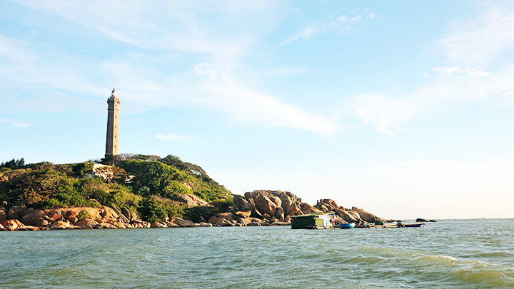 Ngắm hoàng hôn ở Kê Gà