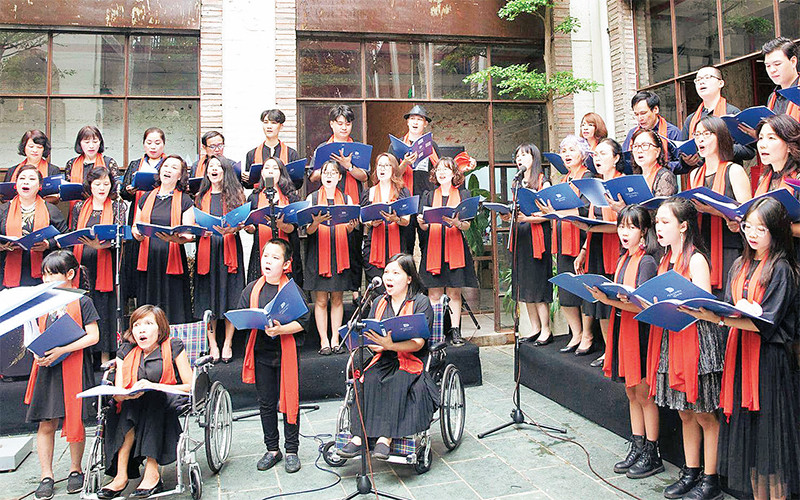 Các hoạt động văn hóa tại không gian sáng tạo Complex 01 thu hút đông đảo sự quan tâm của cộng đồng.