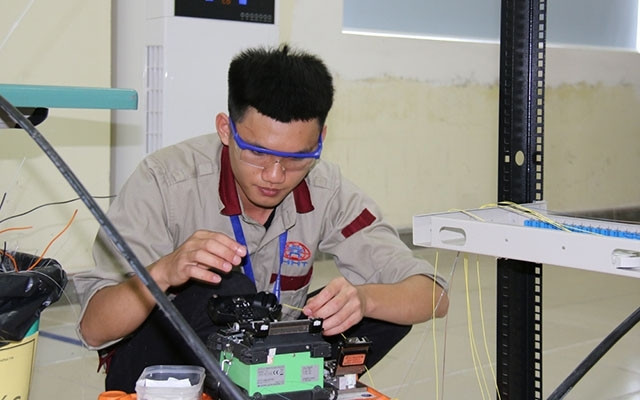 Thí sinh dự thi Kỳ thi Kỹ năng nghề quốc gia lần thứ 10 năm 2018 (Ảnh: Tổng cục Giáo dục nghề nghiệp).