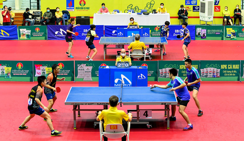 Báo Nhân Dân luôn cố gắng huy động các nguồn tài trợ bảo đảm điều kiện thi đấu đúng chuẩn quốc tế. Ảnh: Duy Linh