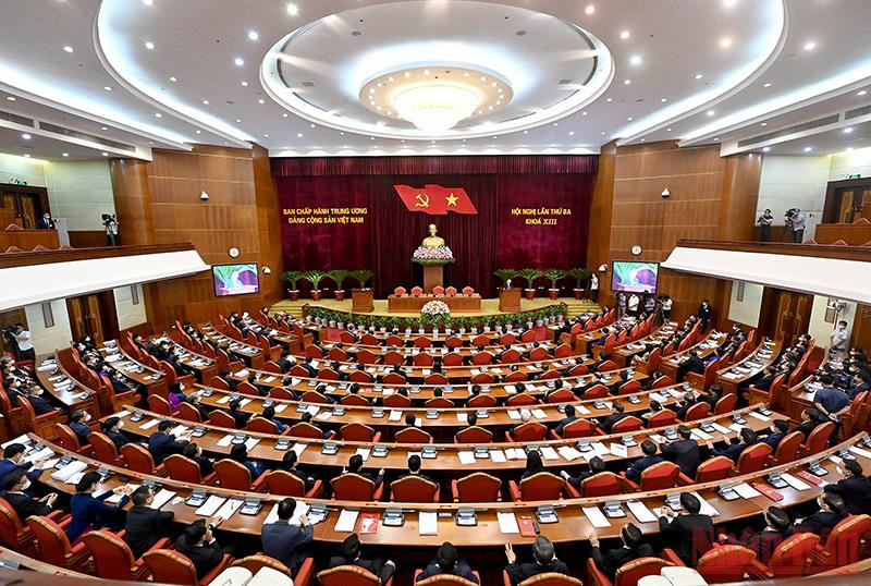 Hội nghị Trung ương 3 khóa XIII của Đảng.