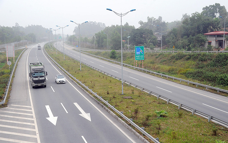 Đường cao tốc Hà Nội-Lào Cai. Ảnh: ĐẶNG MINH