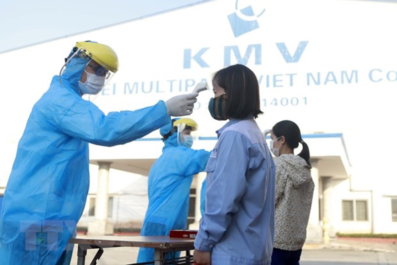 100% khu chế xuất - khu công nghiệp Hà Nội thành lập Tổ an toàn Covid-19