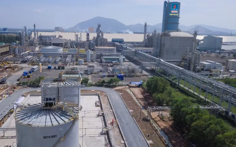 Nhà máy Đạm Phú Mỹ đang trong thời gian bảo dưỡng định kỳ.