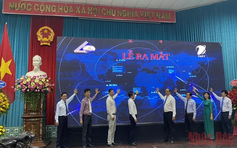 Lễ ra mắt IOC tỉnh An Giang.