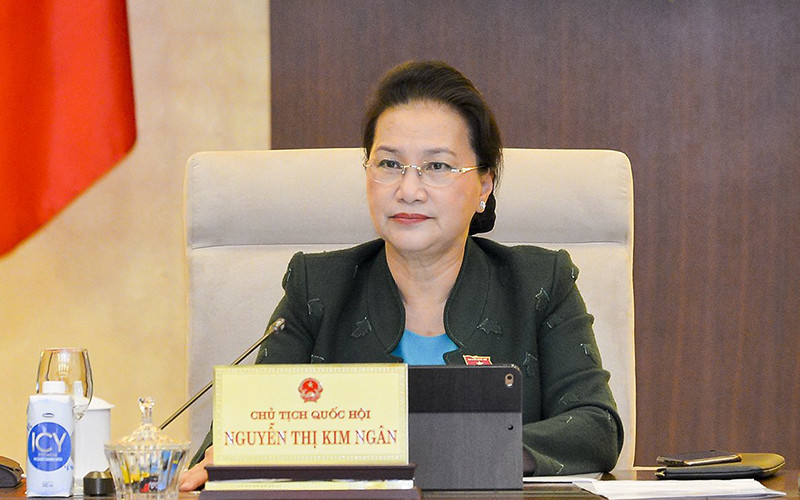 Chủ tịch Quốc hội Nguyễn Thị Kim Ngân.