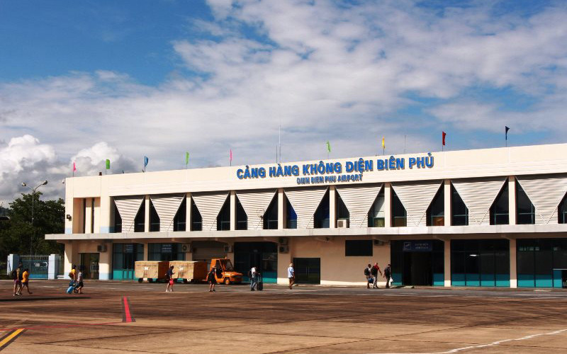Cảng hàng không Điện Biên Phủ. (Ảnh: Lê Lan)