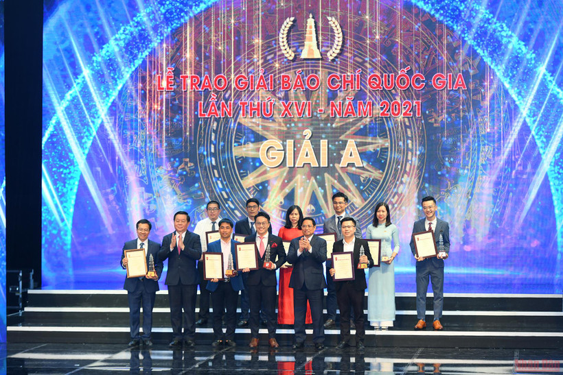 Lễ trao giải Báo chí Quốc gia lần thứ XVI - năm 2021