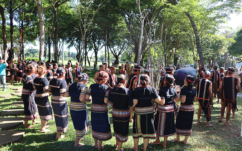 Các nghệ nhân đã có những ngày lễ hội hào hứng và đầy bản sắc.