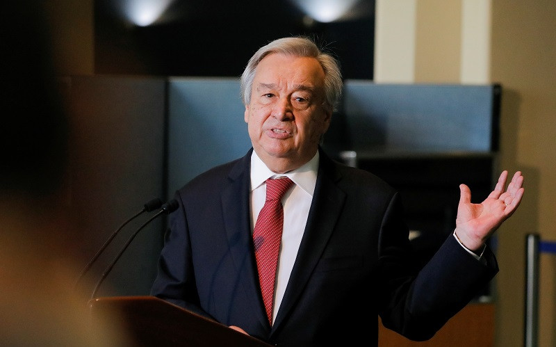 Tổng Thư ký Liên hợp quốc Antonio Guterres. (Ảnh: Reuters)