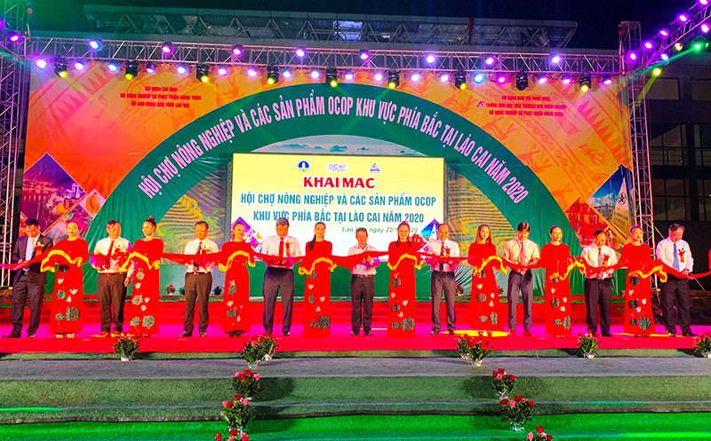 Khai mạc Hội chợ nông nghiệp và các sản phẩm OCOP khu vực phía bắc.