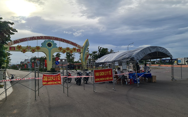 Từ 0 giờ ngày 23/8, phong tỏa kín 5 phường, xã của thị xã An Nhơn trong 7 ngày.