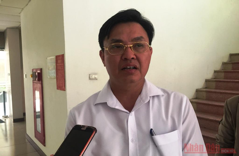 Ông Hoàng Văn Thức, Phó Tổng cục trưởng Môi trường.