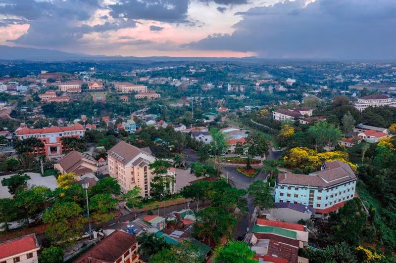 Thành phố Gia Nghĩa đang được đầu tư xây dựng và phát triển theo hướng đô thị thông minh vào năm 2025.