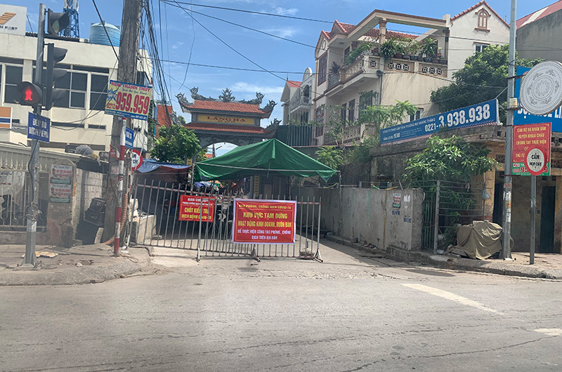 Huyện Khoái Châu thiết lập thêm một vùng cách ly phòng, chống dịch