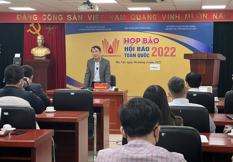 Hội báo toàn quốc năm 2022 sẽ diễn ra từ ngày 13-15/4, tại Hà Nội.