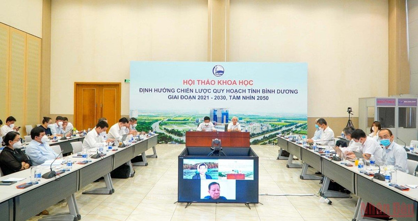 Hội thảo khoa học định hướng chiến lược quy hoạch tỉnh Bình Dương giai đoạn 2021-2030, tầm nhìn đến năm 2050.