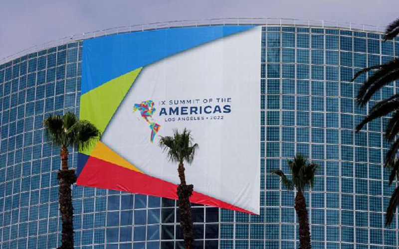 Hội nghị thượng đỉnh châu Mỹ (OAS) lần thứ 9 diễn ra từ ngày 7-10/6 tại thành phố Los Angeles. Ảnh: CGTN