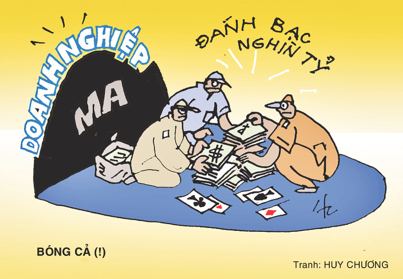 Tranh của họa sĩ HUY CHƯƠNG.