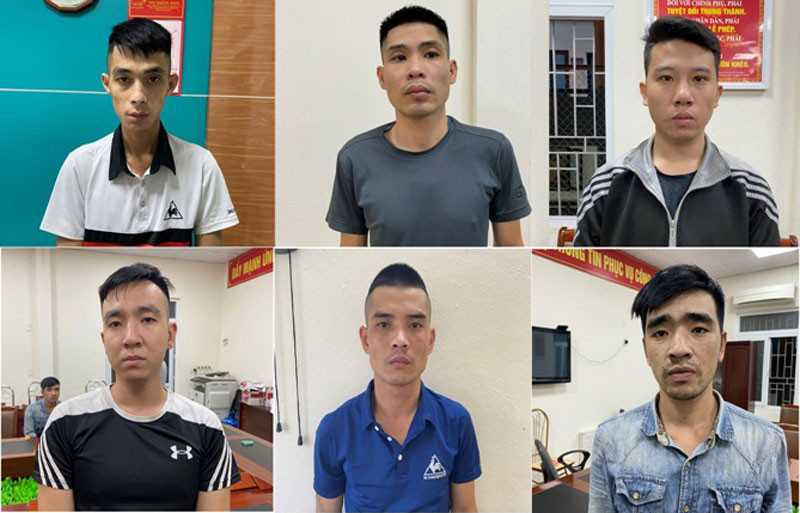 Các đối tượng trong nhóm chuyên buôn bán ma túy trái phép.