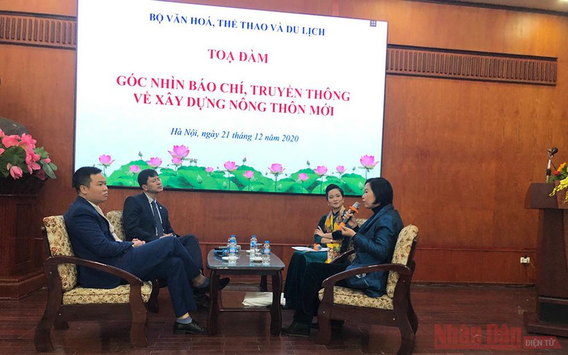 Các diễn giả tại cuộc tọa đàm.